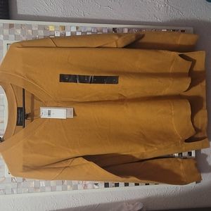 V-Neck New Mens Sweater- Mustard Color